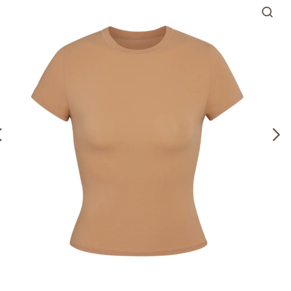 SKIMS Fits Everybody T-Shirt in Sienna Size Large